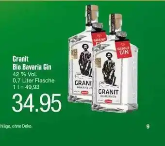 Marktkauf Granit Bio Bavaria Gin Angebot