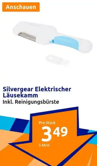 Action Silvergear Elektrischer Läusekamm Angebot