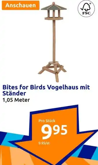 Action Bites for Birds Vogelhaus mit Ständer 1,05 Meter Angebot