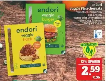 Marktkauf Endori Veggie Fleischersatz Angebot