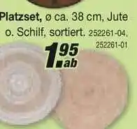 Möbel AS Platzset Angebot