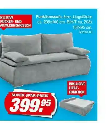 Möbel AS Funktionssofa Jana Angebot