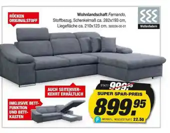 Möbel AS Wohnlandschaft Fernando Angebot