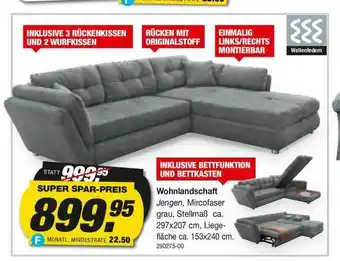 Möbel AS Wohnlandschaft Jengen Angebot