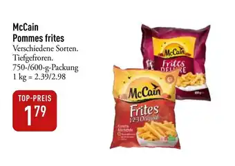 Galeria Markthalle McCain Pommes frites 750/600g Angebot