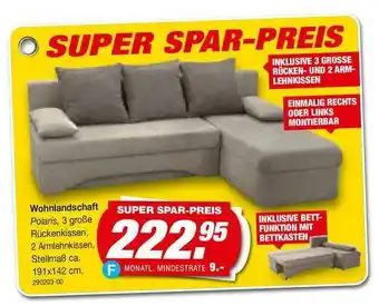 Möbel AS Wohnlandschaft Polaris Angebot