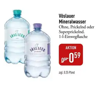 Galeria Markthalle Vöslauer Mineralwasser 1L Angebot