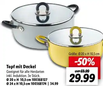 Lidl Topf mit Deckel Angebot