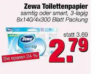 Edeka Scherer Zewa Toilettenpapier Angebot