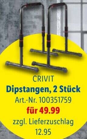 Crivit discount dip bars