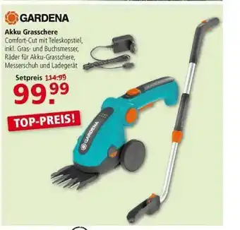 Multi Markt Gardena Akku Grasschere Angebot