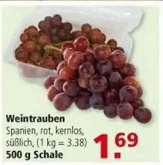 Multi Markt Weintrauben Angebot