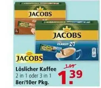 Multi Markt Jacobs Löslicher Kaffee Angebot