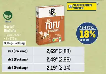 METRO Berief BioTofu 350-g-Packung Angebot