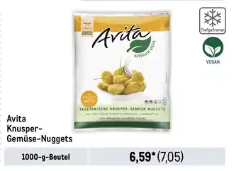 METRO Avita Knusper-Gemüse-Nuggets 1000-g-Beutel Angebot