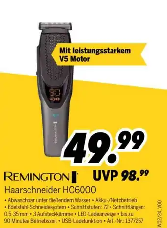 MEDIMAX REMINGTON Haarschneider HC6000 Angebot