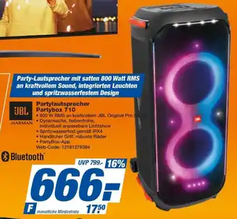 expert Octomedia JBL Partylautsprecher Partybox 710 Angebot