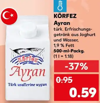 Kaufland KÖRFEZ Ayran 500 ml Packg Angebot