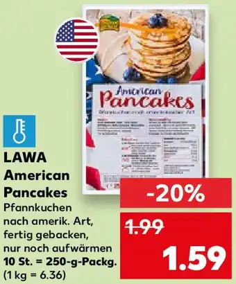 Kaufland LAWA American Pancakes 250 g Packg. Angebot