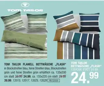 Hofmeister Tom Tailor Flanell Bettwäsche Flash Angebot