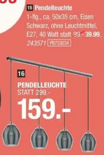 Hofmeister Pendelleuchte Angebot