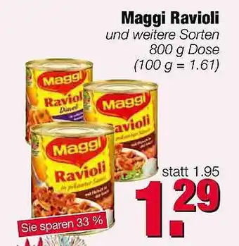 Edeka Scherer Maggi Ravioli Angebot