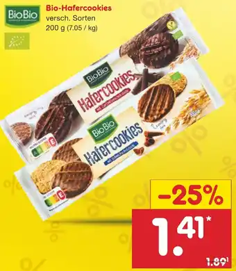 Netto Marken-Discount Bio-Hafercookies 200 g Angebot