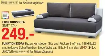 Hofmeister Funktionssofa Angebot