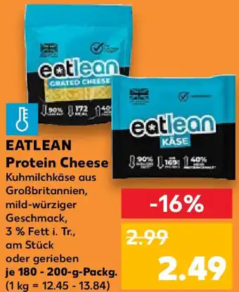 Kaufland EATLEAN Protein Cheese 180-200 g Packg. Angebot