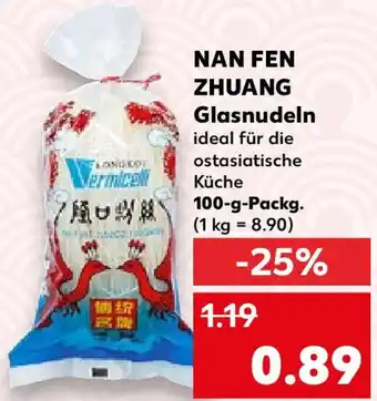 Kaufland NAN FEN ZHUANG Glasnudeln 100 g Packg. Angebot