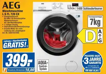 expert Techno Land AEG Waschmaschine L6FL720EX Angebot