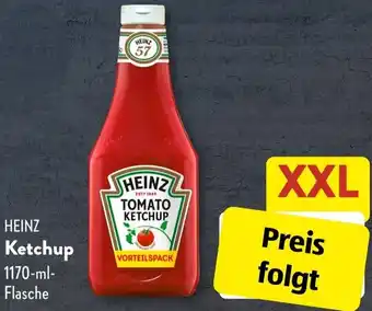 Aldi Süd HEINZ Ketchup 1170 ml Flasche Angebot