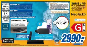 expert Techno Land Samsung GQ 65 QN 800 ATXZG Angebot