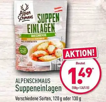 Aldi Nord Alpenschmaus Suppeneinlagen Angebot