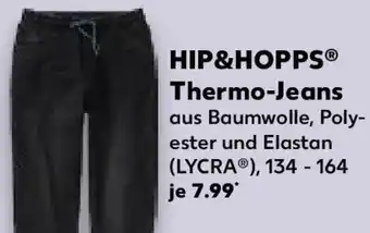 Kaufland HIP&HOPPS Thermo-Jeans Angebot