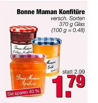 Edeka Scherer Bonne Maman Konfitüre Angebot