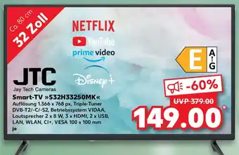 Kaufland JTC Smart-TV S32H33250MK Angebot