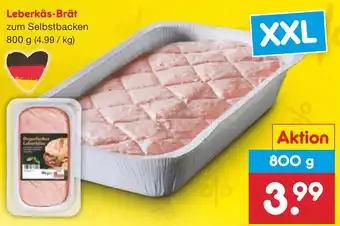 Netto Marken-Discount Leberkäs-Brät 800 g Angebot