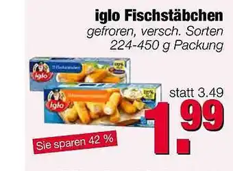 Edeka Scherer Iglo Fischstäbchen Angebot