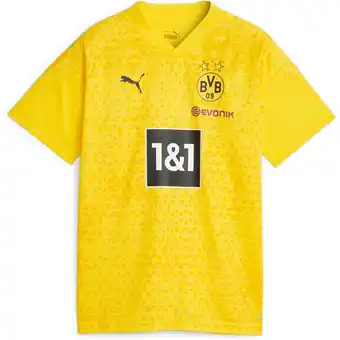 Intersport Puma kinder shirt bvb training jersey jr w/ cyber yellow-puma black 128 Angebot