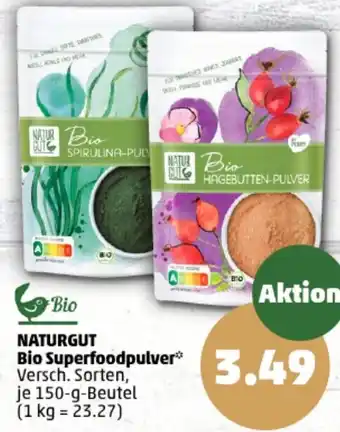 PENNY Naturgut Bio Superfoodpulver 150 g Beutel Angebot