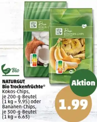 PENNY NATURGUT Bio Trockenfrüchte 200/300 g Beutel Angebot