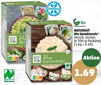 PENNY NATURGUT Bio Gemüsereis 300 g Packung Angebot