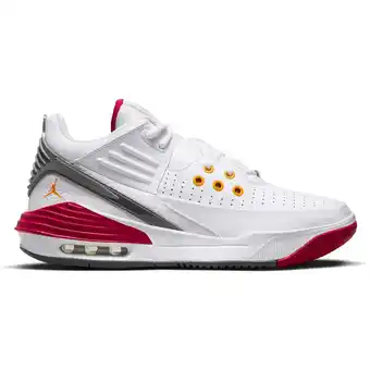 Intersport Nike herren basketballschuhe jordan max aura 5 white/vivid orange-cardinal red 49 ½ Angebot