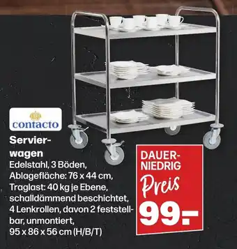 Handelshof contacto Servierwagen Angebot