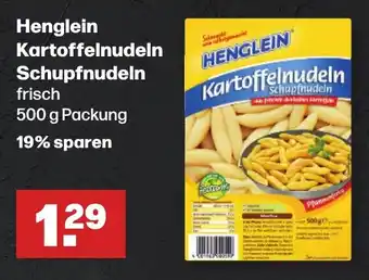 Handelshof Henglein Kartoffelnudeln Schupfnudeln 500g Angebot