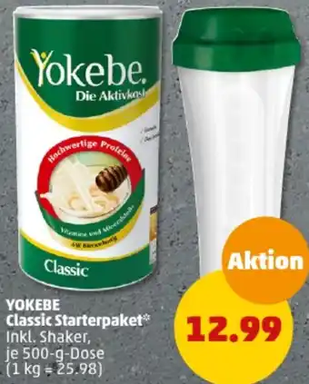 PENNY YOKEBE Classic Starterpaket 500 g Dose Angebot