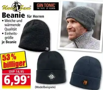 Norma Uncle Sam Beanie für Herren Angebot