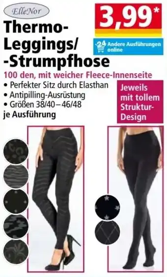 Norma ElleNor Thermo Leggings/Strumpfhose Angebot