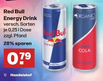 Handelshof Red Bull Energy Drink 250ml Angebot